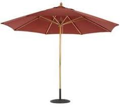 Wood Patio Umbrella